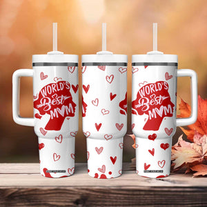 Mothers Day Mom Gifts Tumbler With Handle Best Mom Ever TB10 Print Your Wear