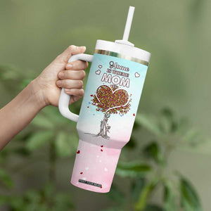 Mothers Day Mom Gifts Tumbler With Handle Home is Where Mom Is TB10 Print Your Wear