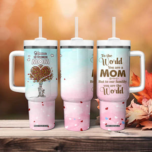 Mothers Day Mom Gifts Tumbler With Handle Home is Where Mom Is TB10 Print Your Wear