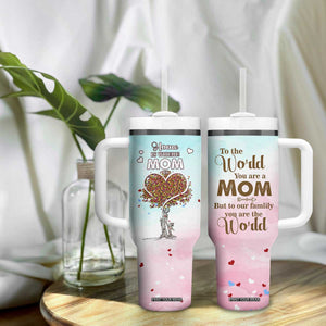 Mothers Day Mom Gifts Tumbler With Handle Home is Where Mom Is TB10 Print Your Wear
