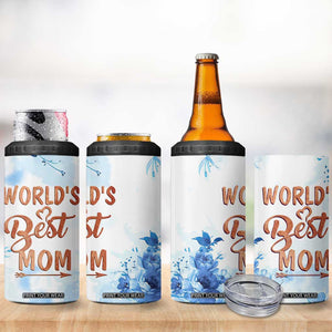 Mothers Gift 4 in 1 Can Cooler Tumbler Funny World's Best Mom Gifts from Daughter Son TB10 Print Your Wear