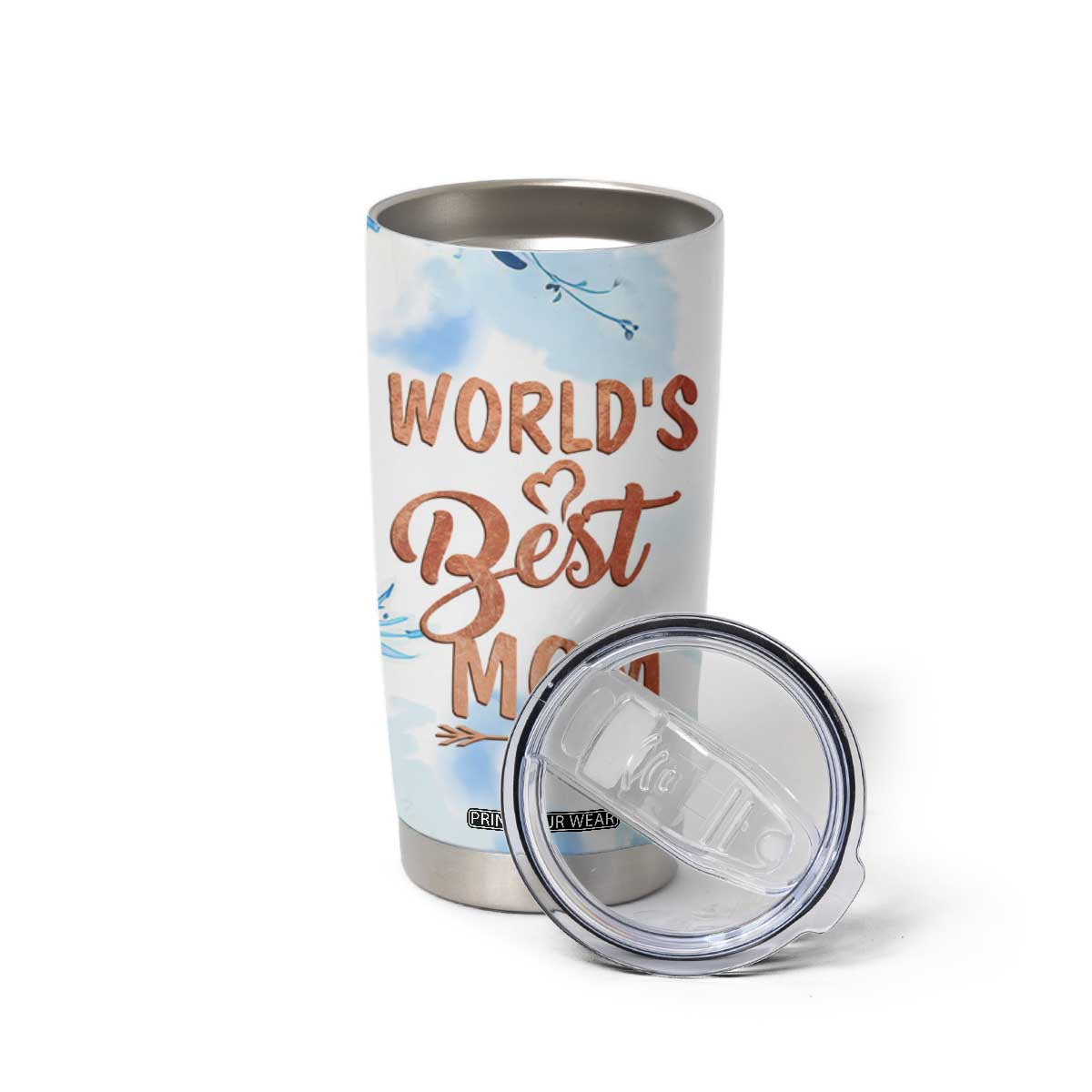 Mothers Gift Tumbler Cup Funny World's Best Mom Gifts from Daughter Son TB10 Print Your Wear