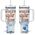 Mothers Gift Tumbler With Handle Funny World's Best Mom Gifts from Daughter Son TB10 One Size: 40 oz Blue Print Your Wear