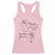 Mothers Plant Seeds Of Love That Bloom Forever Racerback Tank Top Mother's Day TS11 Light Pink Print Your Wear