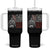 My Son Has Your Back Proud Army Dad Tumbler With Handle Military Father TS11 One Size: 40 oz Black Print Your Wear