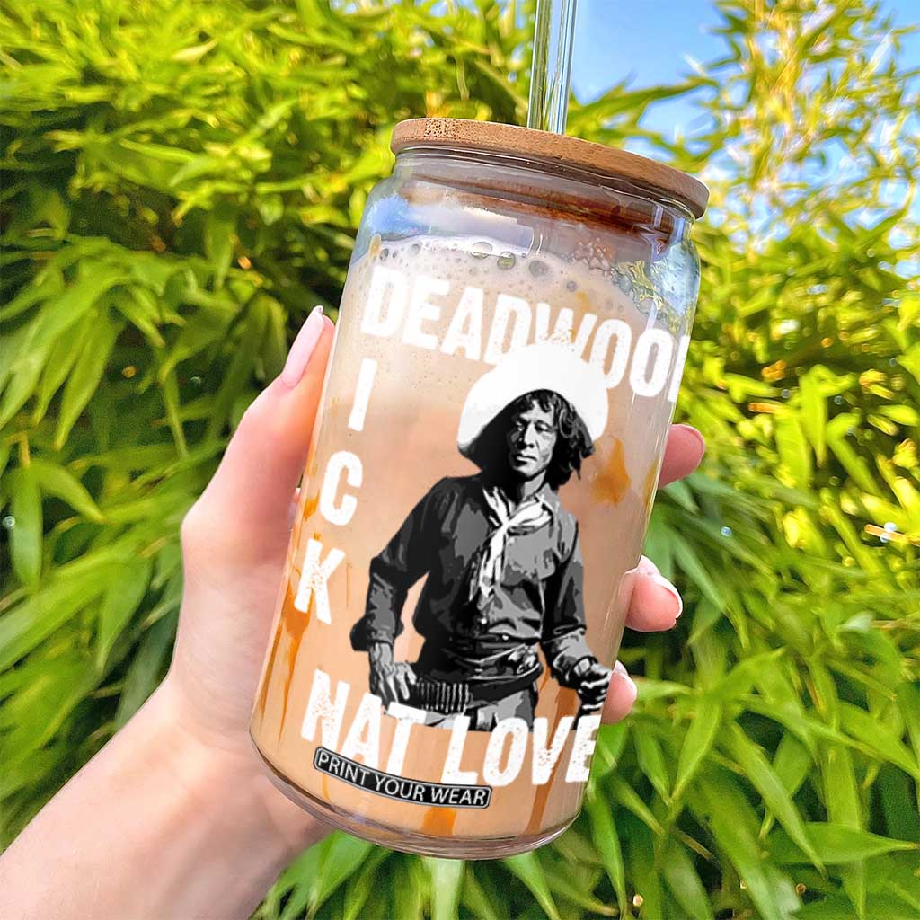 Nat Love Glass Can Deadwood Dick Black Cowboy Western Legend Vintage TS02 Print Your Wear