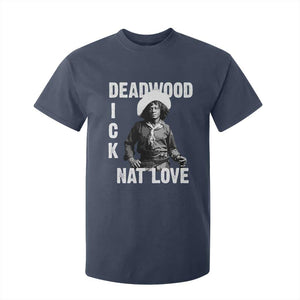 Nat Love T Shirt For Kid Deadwood Dick Black Cowboy Western Legend Vintage TS02 Navy Print Your Wear