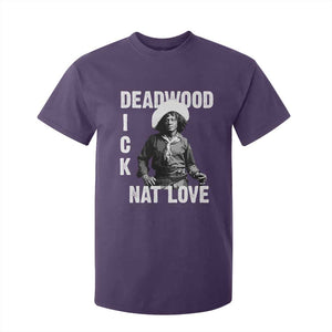 Nat Love T Shirt For Kid Deadwood Dick Black Cowboy Western Legend Vintage TS02 Purple Print Your Wear