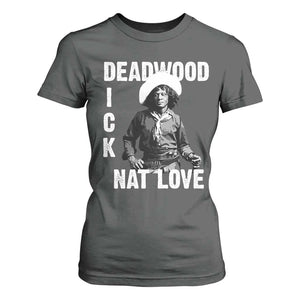 Nat Love T Shirt For Women Deadwood Dick Black Cowboy Western Legend Vintage TS02 Dark Heather Print Your Wear