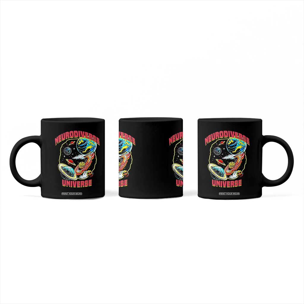 Neurodiverse Universe Coffee Mug Neurodiversity Embrace ADHD Autism ASD TS02 Print Your Wear