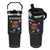 Neurodiversity Brain Flip Straw Tumbler Celebrate The Spectrum Autism Acceptance ASD ADHD TS02 One Size: 30 oz Black Print Your Wear