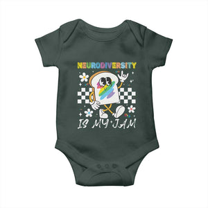 Neurodiversity Is My Jam Inclusion Autism Awareness Baby Onesie Special Education Teacher Para Gift TS10 Print Your Wear