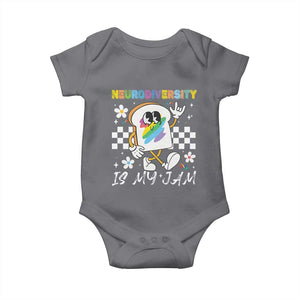 Neurodiversity Is My Jam Inclusion Autism Awareness Baby Onesie Special Education Teacher Para Gift TS10 Charcoal Print Your Wear