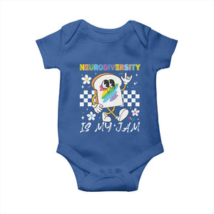 Neurodiversity Is My Jam Inclusion Autism Awareness Baby Onesie Special Education Teacher Para Gift TS10 Royal Blue Print Your Wear