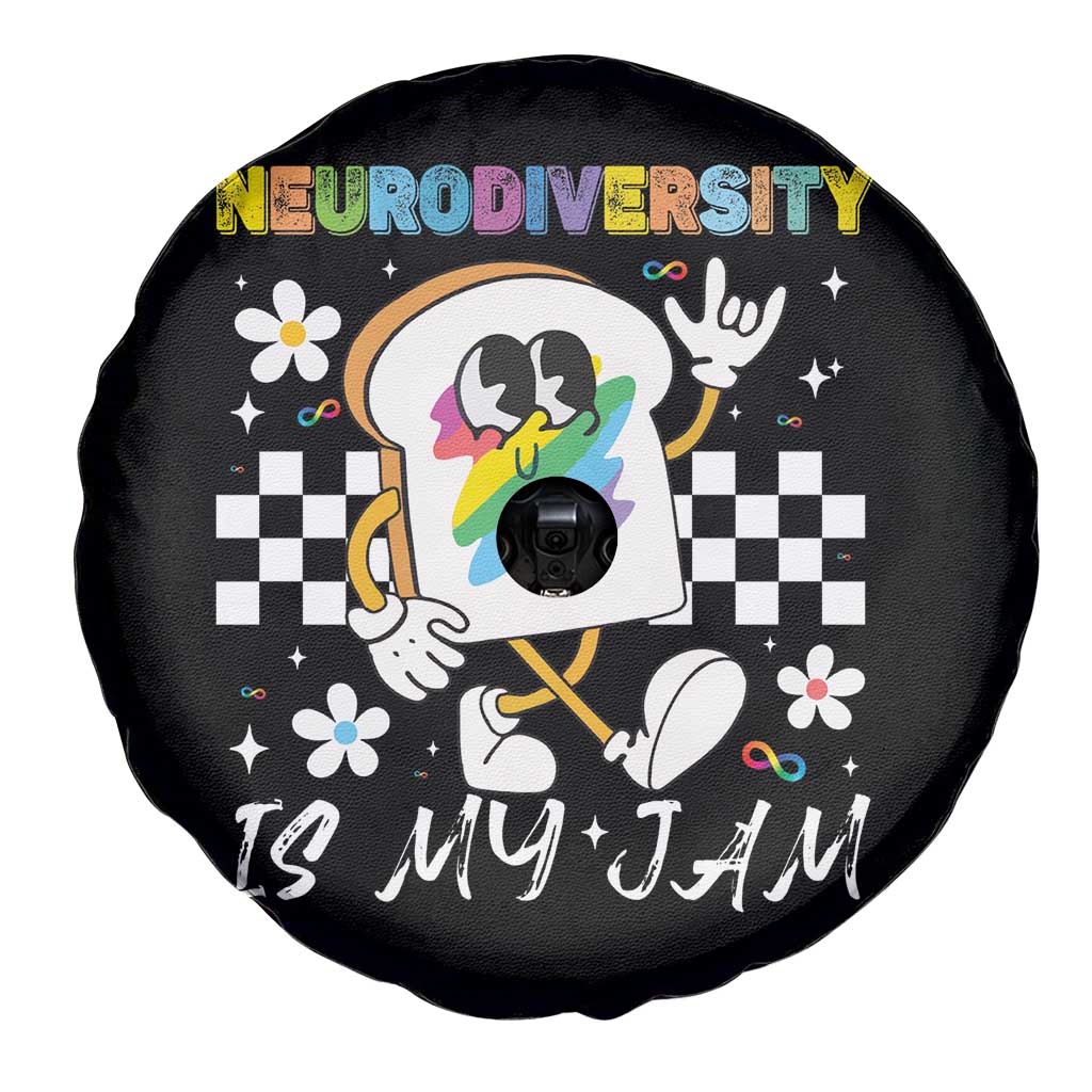 Neurodiversity Is My Jam Inclusion Autism Awareness Spare Tire Cover Special Education Teacher Para Gift TS10 Print Your Wear