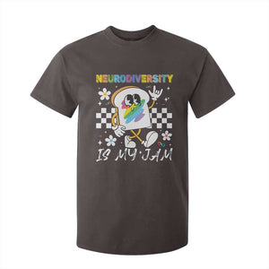 Neurodiversity Is My Jam Inclusion Autism Awareness T Shirt For Kid Special Education Teacher Para Gift TS10 Dark Chocolate Print Your Wear