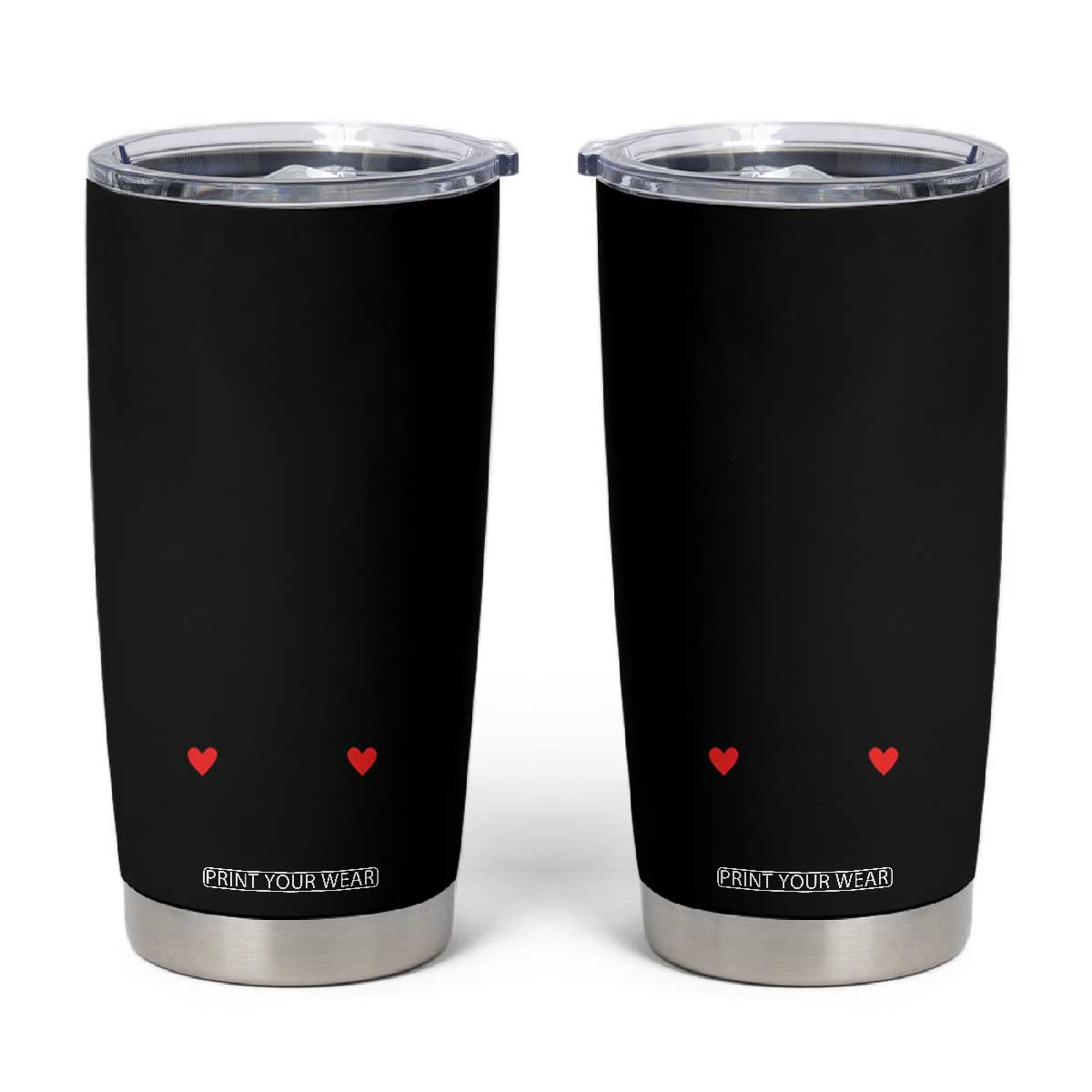 New Mom of Twins Est. 2025 Tumbler Cup First Mothers Day Matching Gift Light TS02 Black Print Your Wear