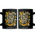 No Faux King Way 8647 Coffee Mug Subtle Resist 70s Retro Floral TS02 Black Print Your Wear