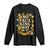 No Faux King Way 8647 Long Sleeve Shirt Subtle Resist 70s Retro Floral TS02 Black Print Your Wear
