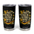 No Faux King Way 8647 Tumbler Cup Subtle Resist 70s Retro Floral TS02 Black Print Your Wear
