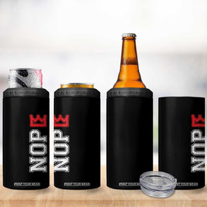 No Kings 4 in 1 Can Cooler Tumbler In America Protest TS10 Print Your Wear