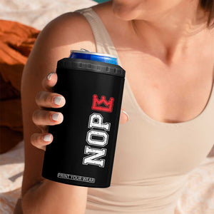 No Kings 4 in 1 Can Cooler Tumbler In America Protest TS10 Print Your Wear