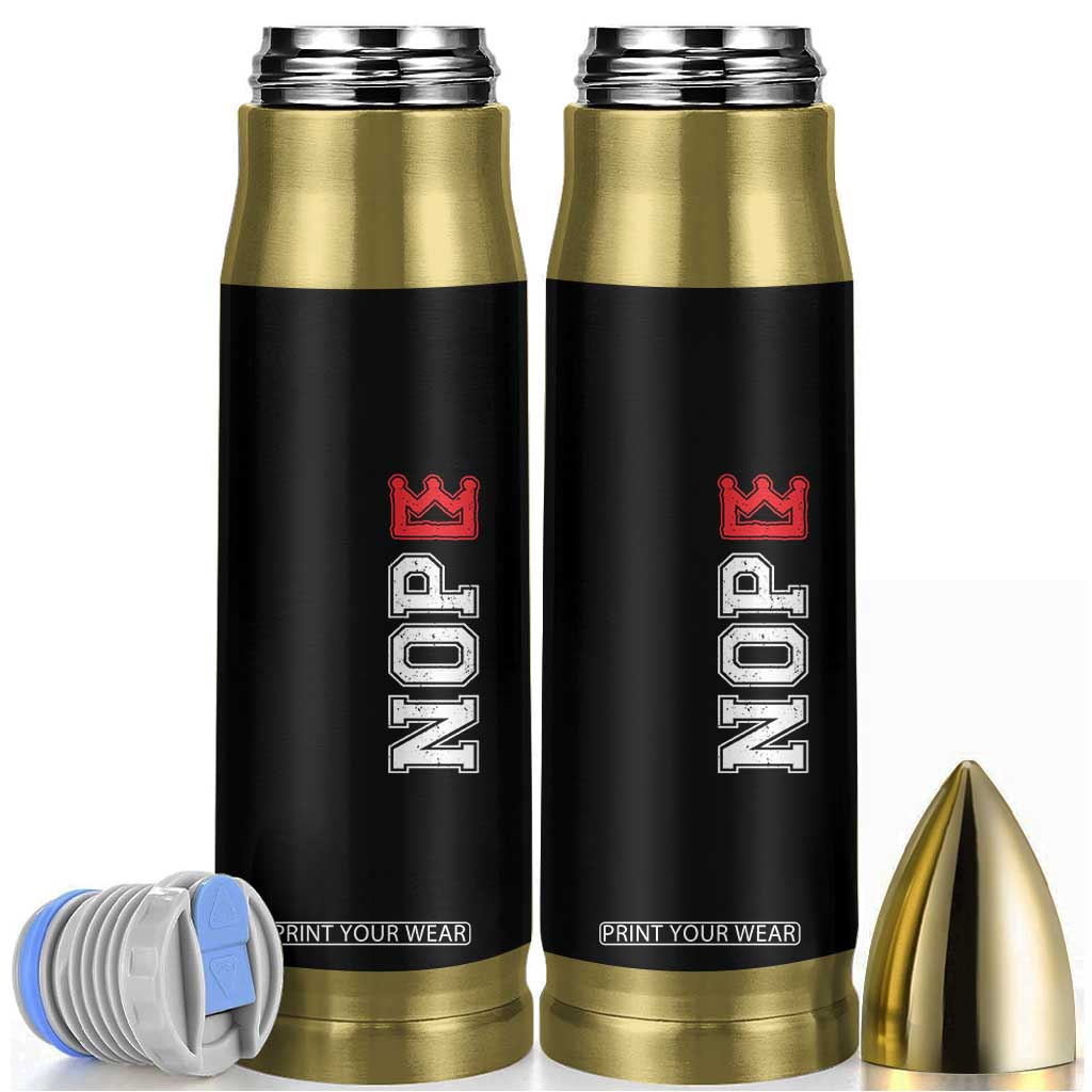 No Kings Bullet Tumbler In America Protest TS10 Black Print Your Wear