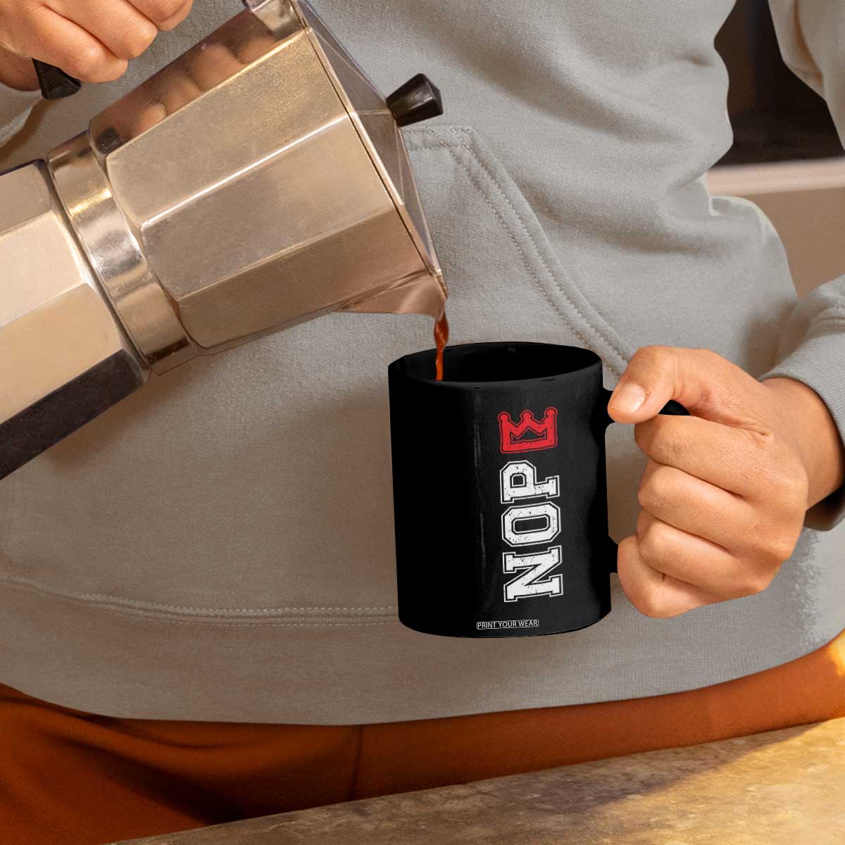 No Kings Coffee Mug In America Protest TS10 Print Your Wear