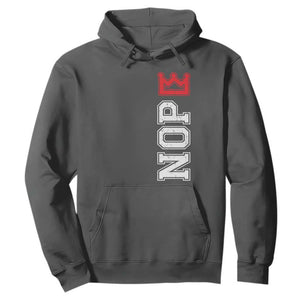 No Kings Hoodie In America Protest TS10 Dark Heather Print Your Wear