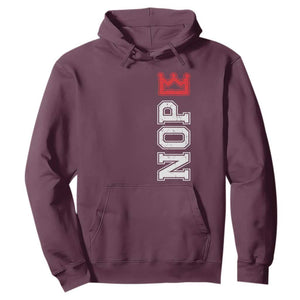 No Kings Hoodie In America Protest TS10 Maroon Print Your Wear