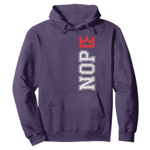 No Kings Hoodie In America Protest TS10 Purple Print Your Wear