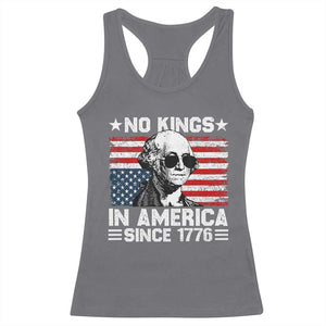 No Kings In America Since 1776 Racerback Tank Top George Washington US Flag Upside Down TS10 Charcoal Print Your Wear