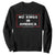 No Kings In America Sweatshirt Stars Stripes TS11 Black Print Your Wear