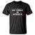 No Kings In America T Shirt Stars Stripes TS11 Black Print Your Wear