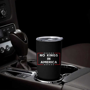 No Kings In America Tumbler Cup Stars Stripes TS11 Print Your Wear