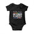 No Kings In America We The People Baby Onesie LGBTQ Pride American Flag Political TS11 Black Print Your Wear