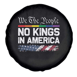 No Kings In America We The People Spare Tire Cover LGBTQ Pride American Flag Political TS11 Print Your Wear