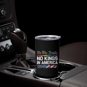 No Kings In America We The People Tumbler Cup LGBTQ Pride American Flag Political TS11 Print Your Wear