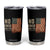 No Kings Since 1776 Tumbler Cup Patriotic 4th Of July Distressed American Flag TS02 Black Print Your Wear