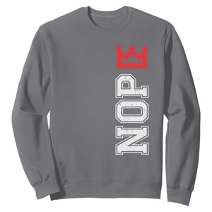 No Kings Sweatshirt In America Protest TS10 Charcoal Print Your Wear
