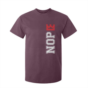 No Kings T Shirt For Kid In America Protest TS10 Maroon Print Your Wear
