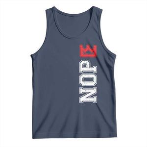 No Kings Tank Top In America Protest TS10 Navy Print Your Wear