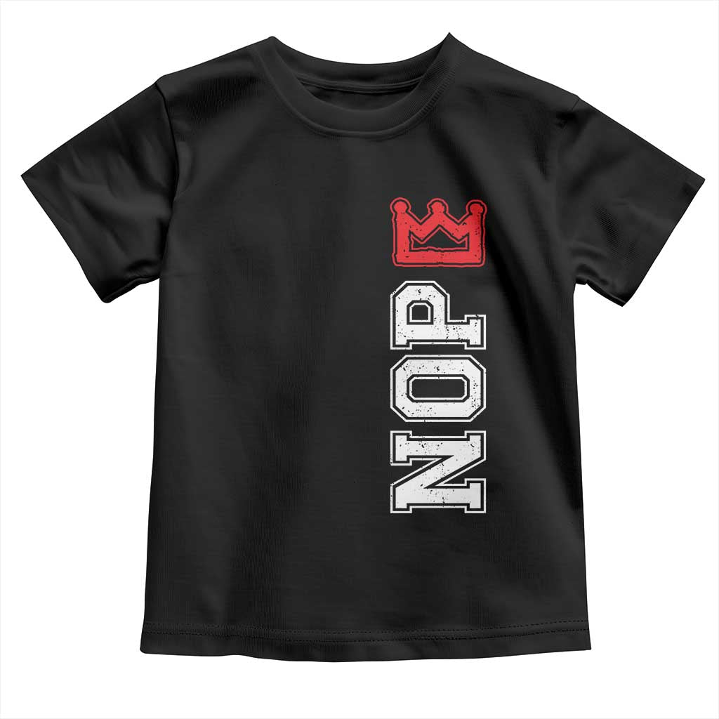 No Kings Toddler T Shirt In America Protest TS10 Black Print Your Wear