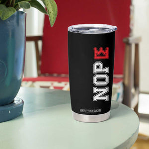 No Kings Tumbler Cup In America Protest TS10 Print Your Wear