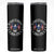 No Kings in America Patriotic Eagle Skinny Tumbler Since 1776 4th of July USA Independence Day TS02 Black Print Your Wear