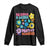 No Kings in America Protect Democracy Long Sleeve Shirt Colorful Flowers Patriotic Feminists TS02 Black Print Your Wear