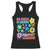 No Kings in America Protect Democracy Racerback Tank Top Colorful Flowers Patriotic Feminists TS02 Black Print Your Wear
