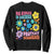 No Kings in America Protect Democracy Sweatshirt Colorful Flowers Patriotic Feminists TS02 Black Print Your Wear
