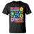 No Kings in America Protect Democracy T Shirt Colorful Flowers Patriotic Feminists TS02 Black Print Your Wear