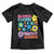 No Kings in America Protect Democracy Toddler T Shirt Colorful Flowers Patriotic Feminists TS02 Black Print Your Wear